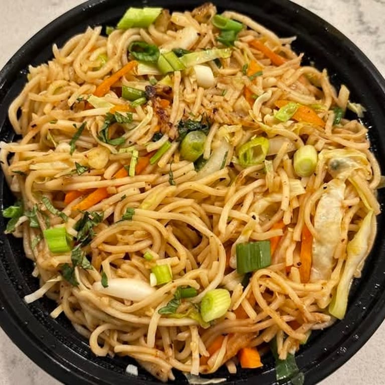 Delicious Hakka Noodles Await